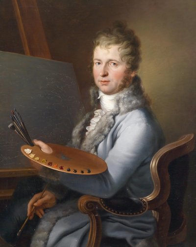 Portrait of Franz Stöber (1760-1834) According to Family Tradition by Joseph Salomon